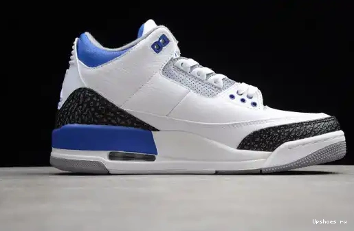 RETRO JORDAN CT8532-145 WHITE CT8532-145 3 BLUE AIR 0510